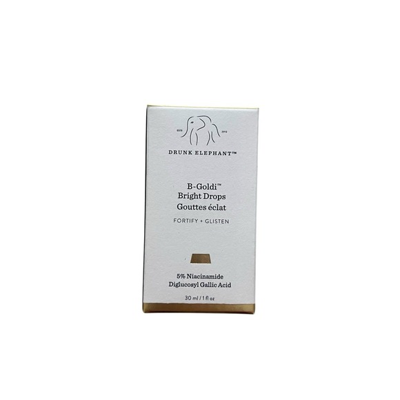 DRUNK ELEPHANT B-Goldi™ Bright Illuminating Drops with 5% Niacinamide Glow - Picture 1 of 5